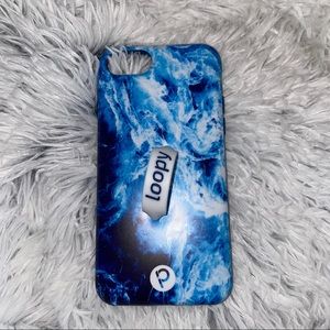 LEFT Hand Loopy Case iPhone 6/7/8/SE in Ocean